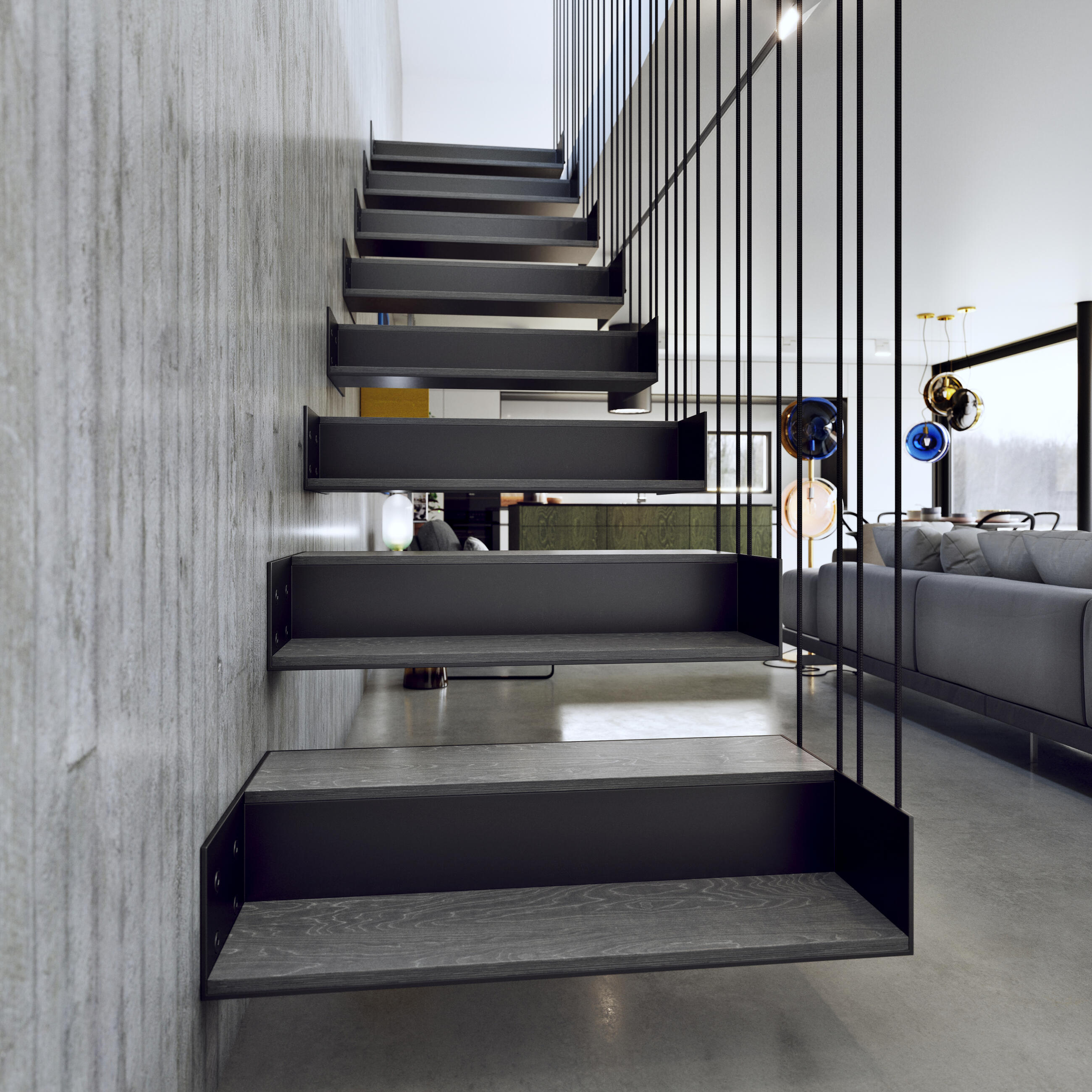 Вътрешно стълбище Case