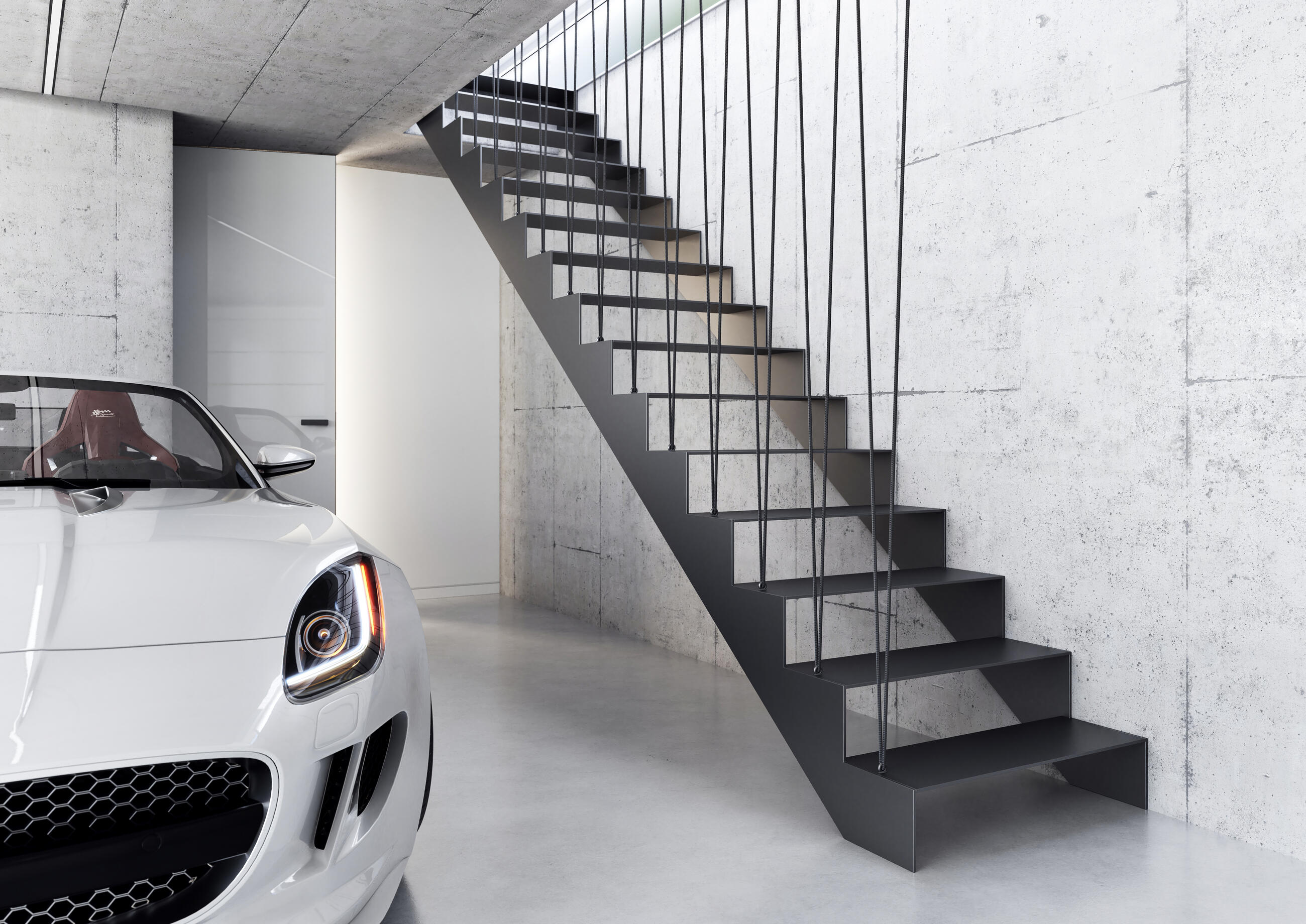 Странично вътрешно стълбище