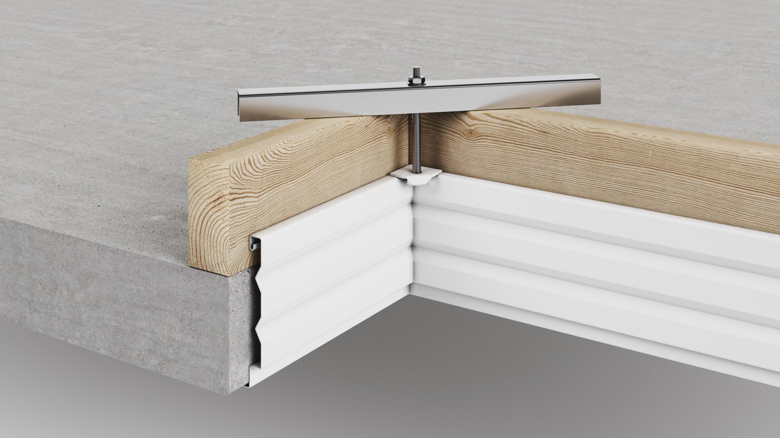 Разрез на тавана