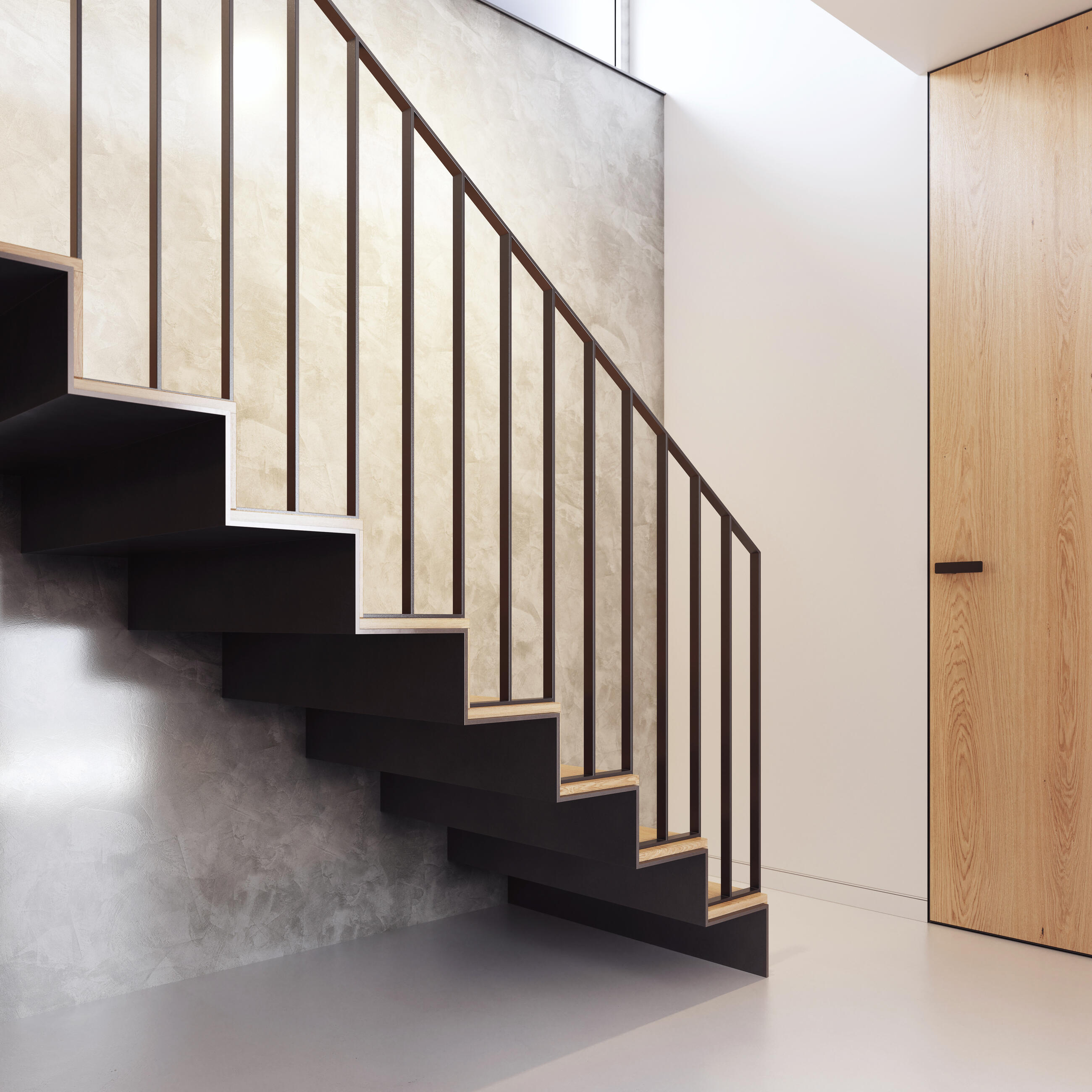 Вътрешно стълбище Slim Wood