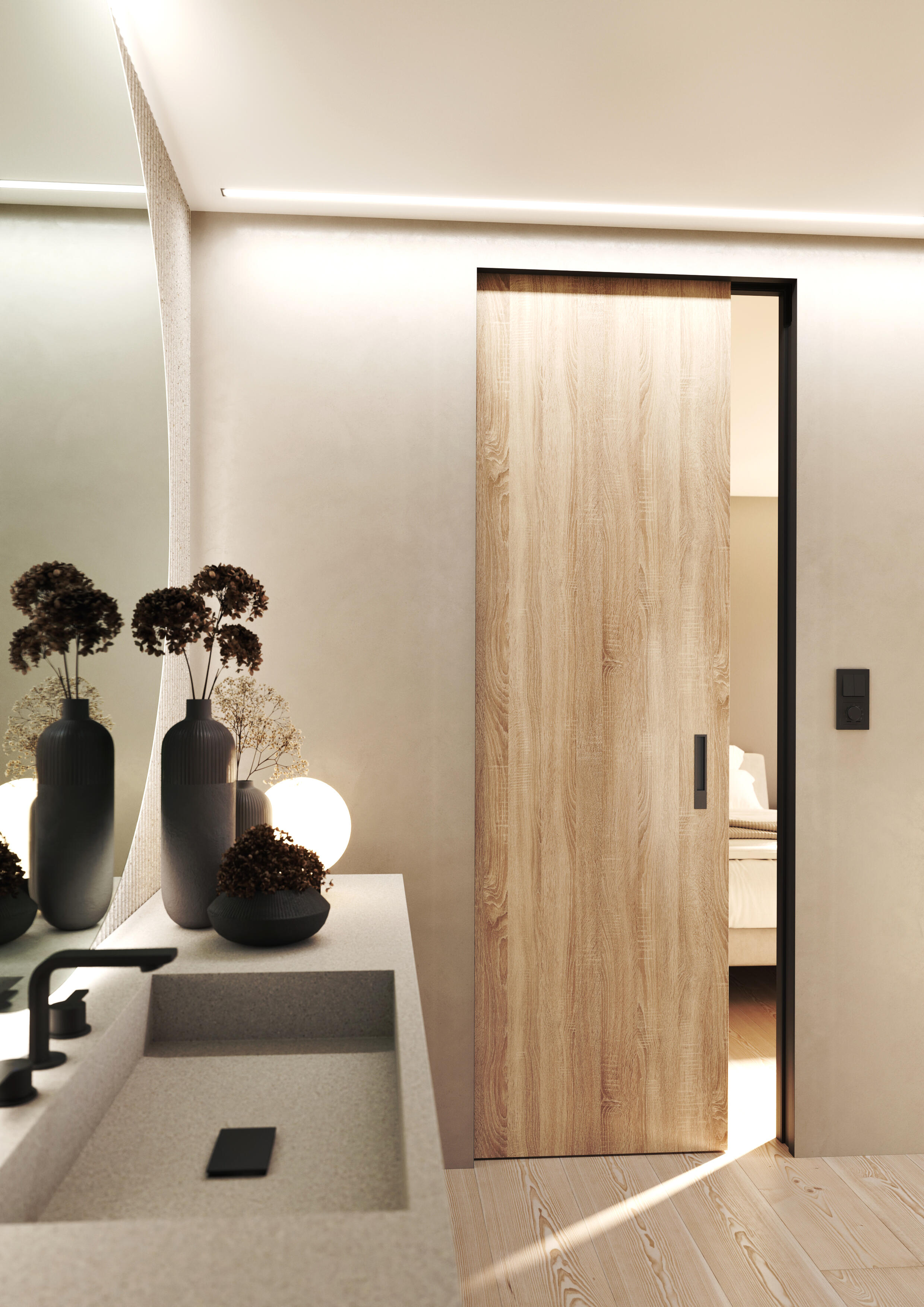 Плъзгаща се врата Clever