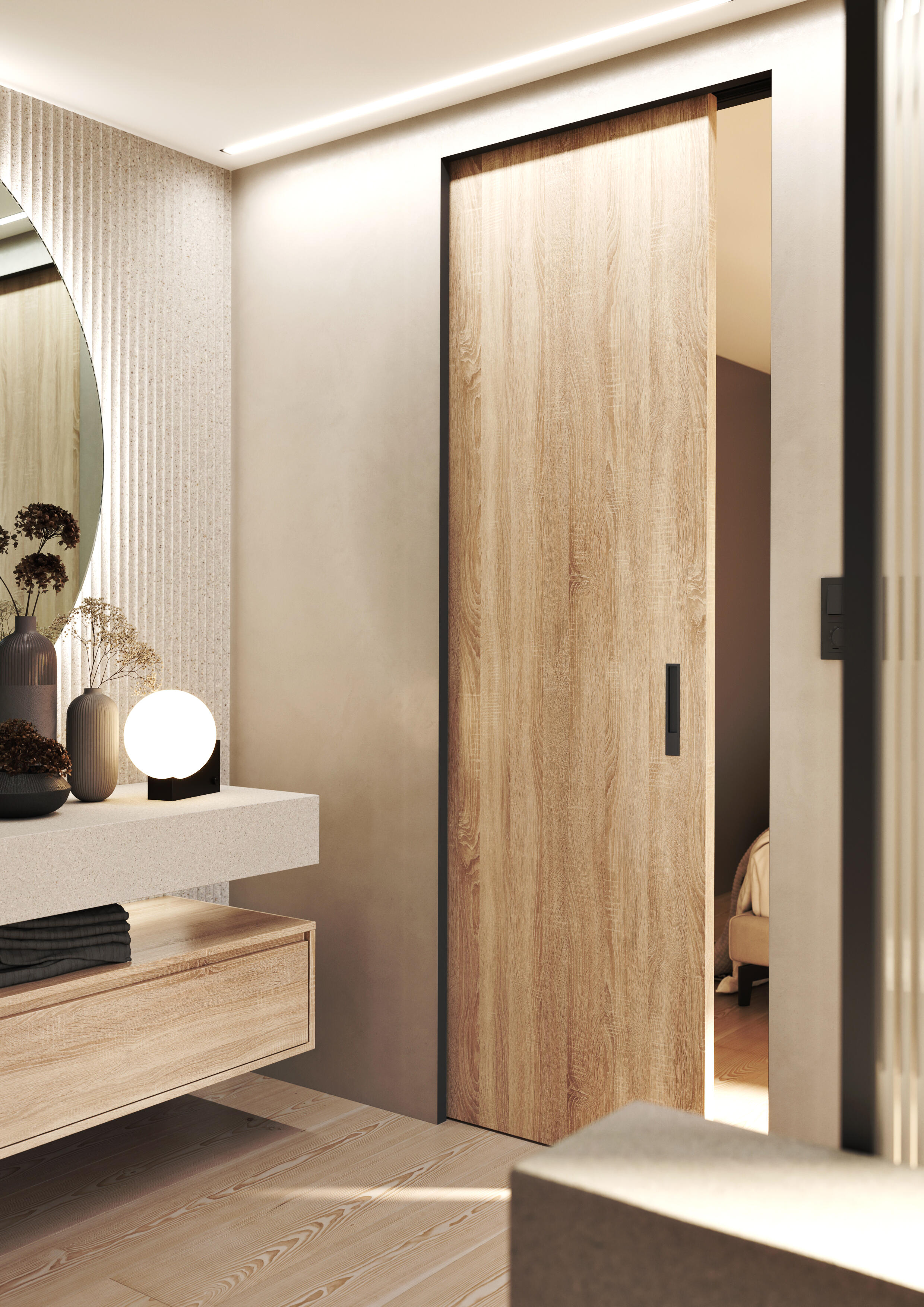 Плъзгаща се врата Clever