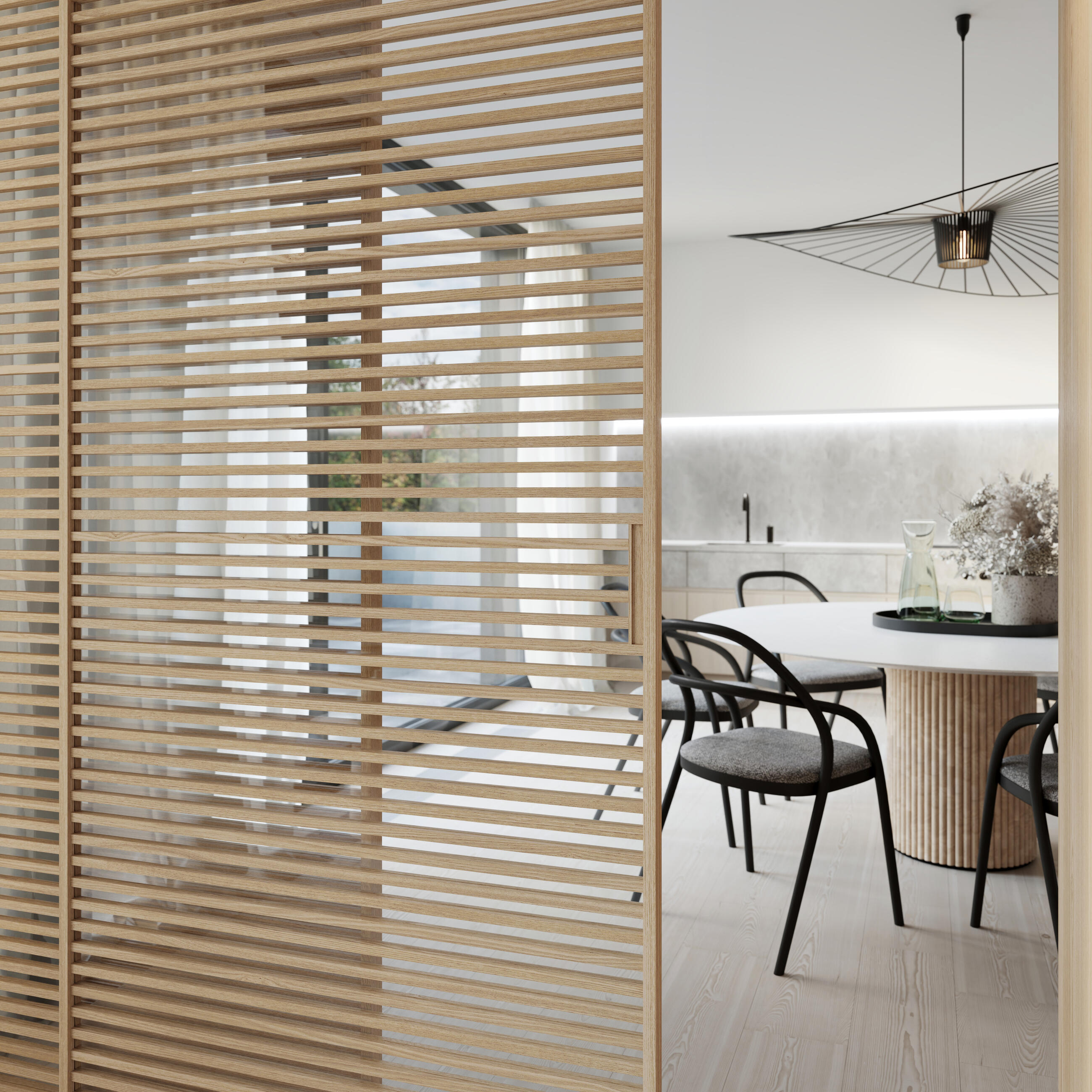 Плъзгаща се врата Idealine Wood