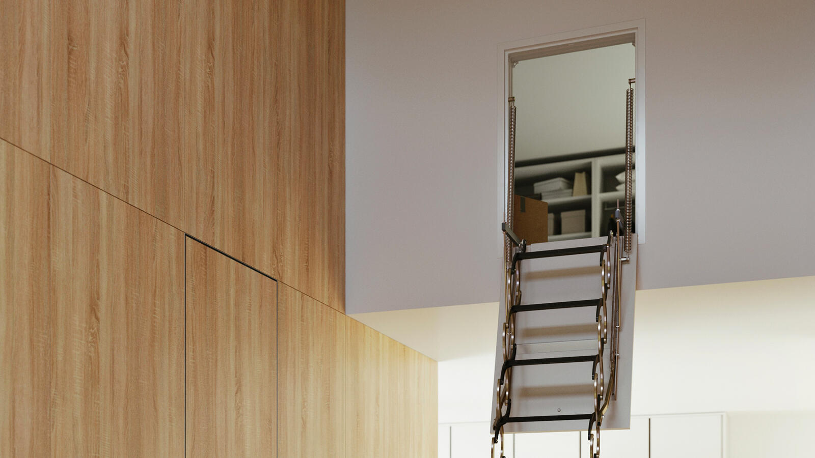 Стълби в стената